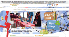 Desktop Screenshot of escoltesiguies.cat